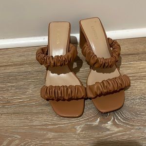 Express brown sandals
